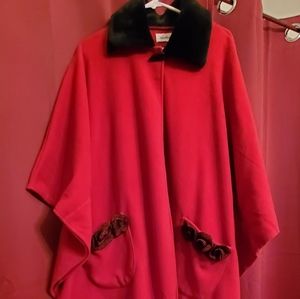 Red LeModa Women's Cape